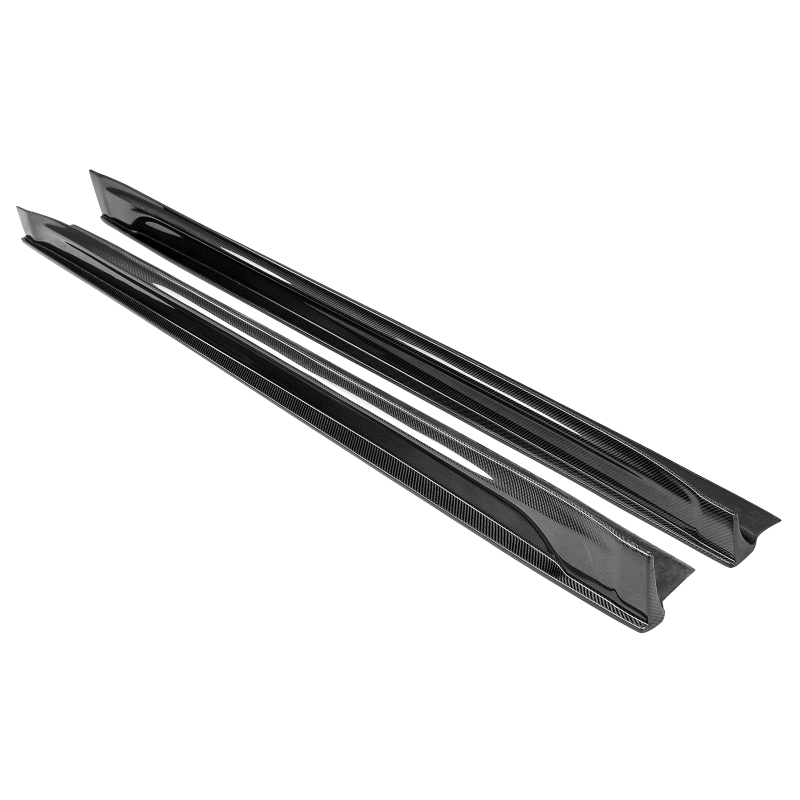Tesla Model 3 Side Skirts - Seibon - Carbon Fiber - `17-`20 Tesla Model 3 Side Skirts - Seibon - Carbon Fiber - `17-`20