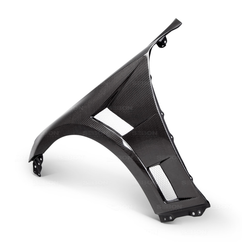 Lexus IS Fenders - Seibon - SEI, 10mm Wider, Vented, 3K 2x2 Twill - Carbon Fiber - `14-`20