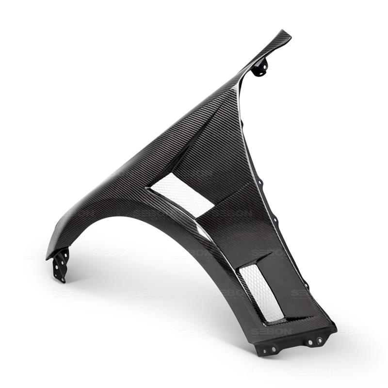 Lexus IS Fenders - Seibon - SEI, 10mm Wider, Vented, 3K 2x2 Twill - Carbon Fiber - `14-`20