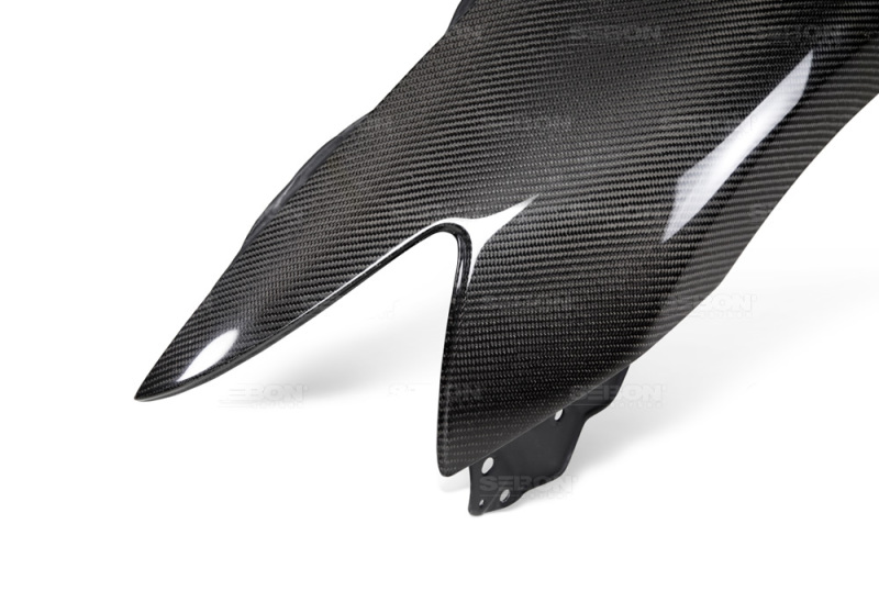 Lexus IS Fenders - Seibon - SEI, 10mm Wider, Vented, 3K 2x2 Twill - Carbon Fiber - `14-`20 Lexus IS Fenders - Seibon - SEI, 10mm Wider, Vented, 3K 2x2 Twill - Carbon Fiber - `14-`20