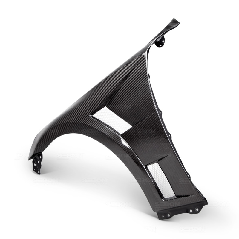 Lexus IS Fenders - Seibon - SEI, 10mm Wider, Vented, 3K 2x2 Twill - Carbon Fiber - `14-`20