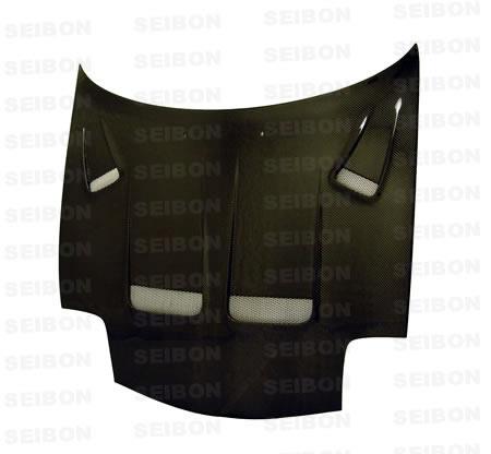 Mazda RX-7 Hood - Seibon - KS - Carbon Fiber - `93-`02