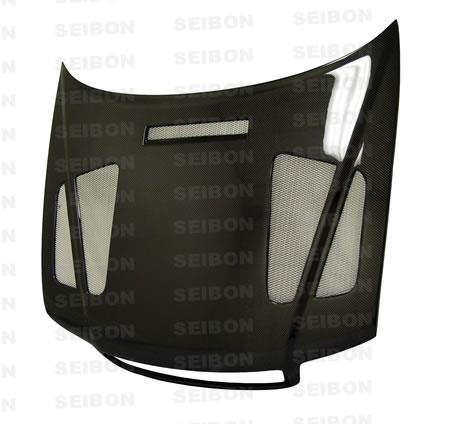 Audi A4 Hood - Seibon - ER - Carbon Fiber - `96-`01