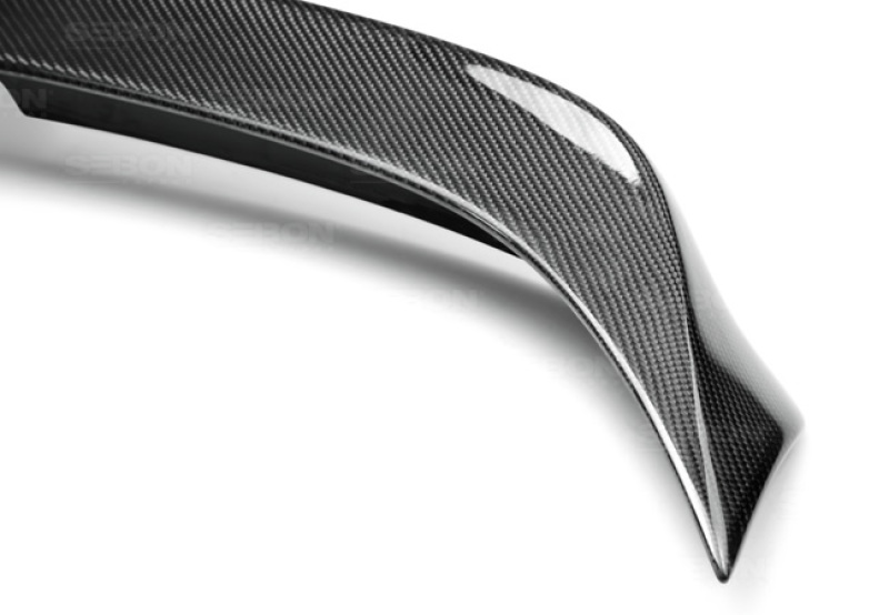Lexus IS Rear Spoiler - Seibon - SM Style Carbon Fiber - Carbon Fiber - `14-`20