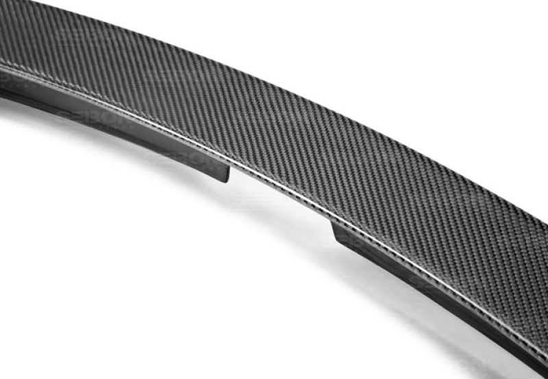 Lexus IS Rear Spoiler - Seibon - SM Style Carbon Fiber - Carbon Fiber - `14-`20