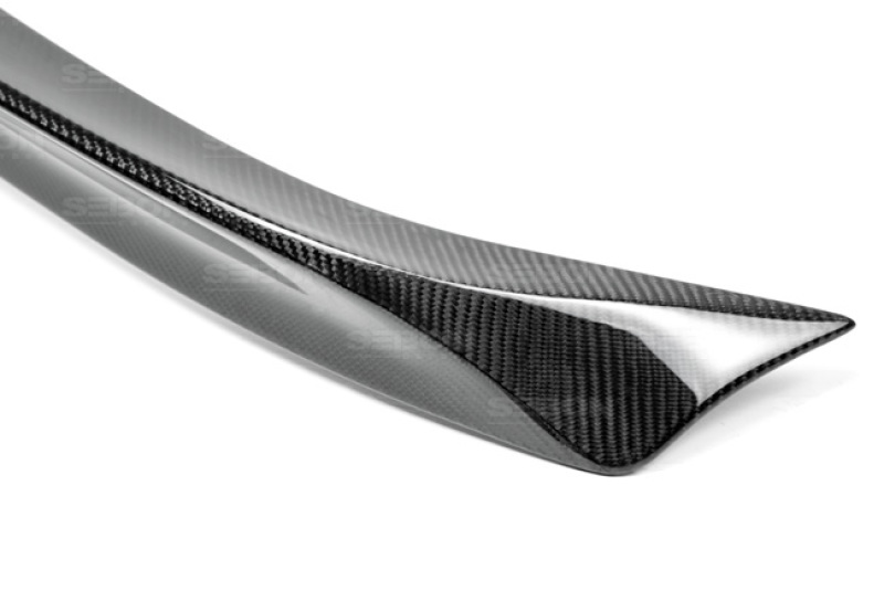 Lexus IS Rear Spoiler - Seibon - SM Style Carbon Fiber - Carbon Fiber - `14-`20