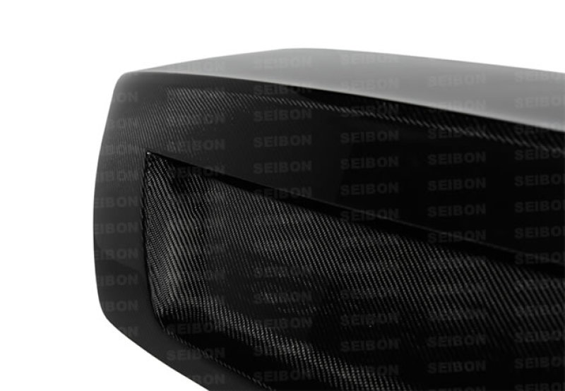 Mercedes-Benz C Class Trunk Lid - Seibon - 3K 2X2 Twill Weave Carbon Fiber - Carbon Fiber - `08-`14