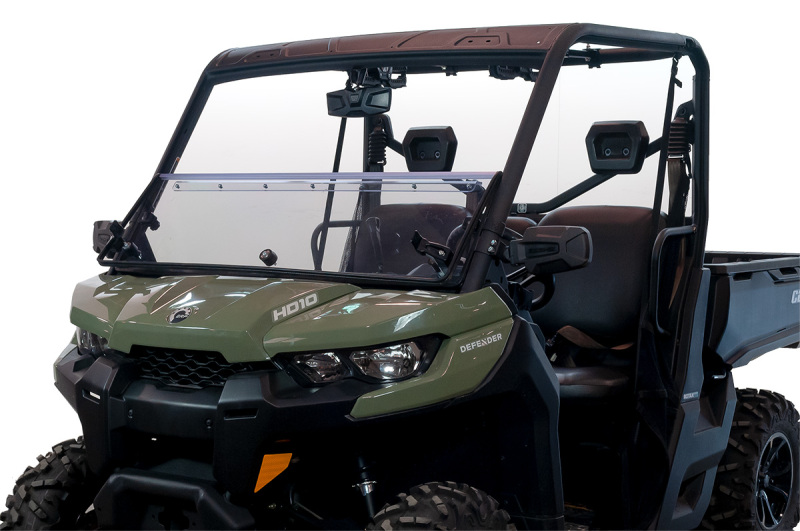 Can-Am Defender Windshield - Seizmik - Folding AR2 - `16-`23
