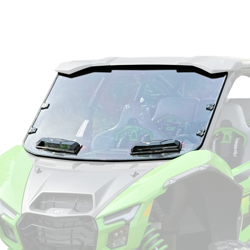 Kawasaki Teryx H2 Windshield - Front - Seizmik - Versa-Vent HC - 2026+