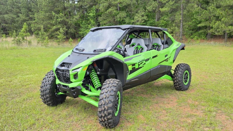 Kawasaki Teryx H2 Windshield - Front - Seizmik - Versa-Vent HC - 2026+