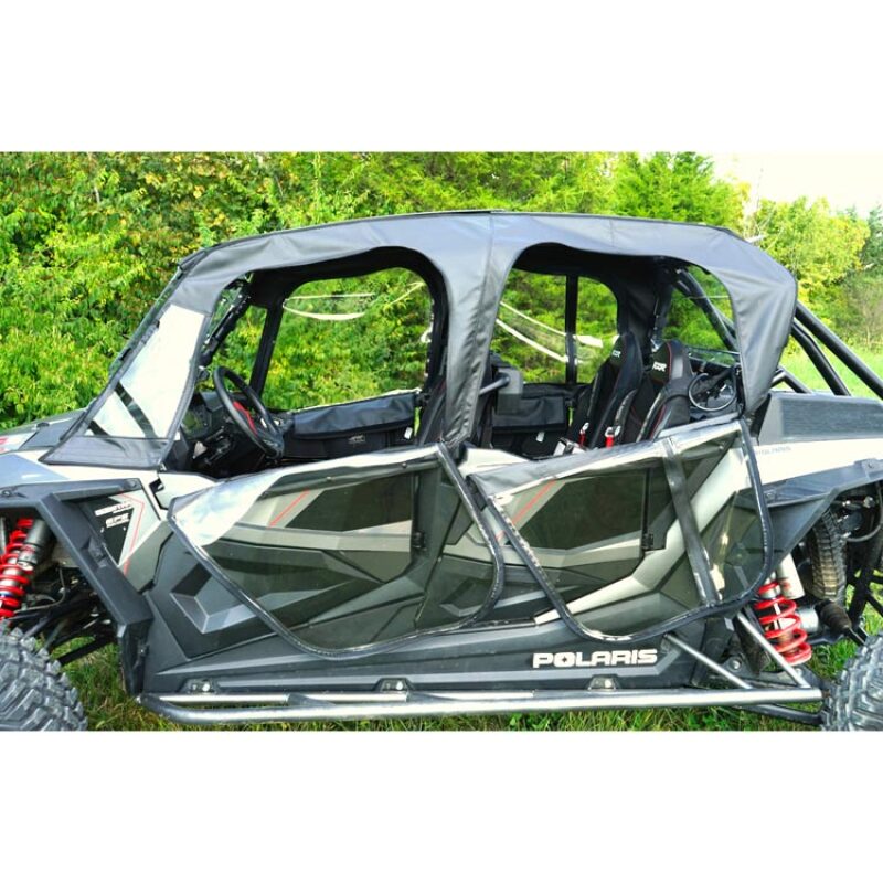 Polaris RZR XP 4 Soft Doors Kit - Seizmik - with Zippers - `19-`21 Polaris RZR XP 4 Soft Doors Kit - Seizmik - with Zippers - `19-`21