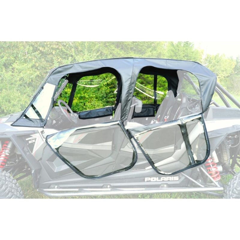Polaris RZR XP 4 Soft Doors Kit - Seizmik - with Zippers - `19-`21