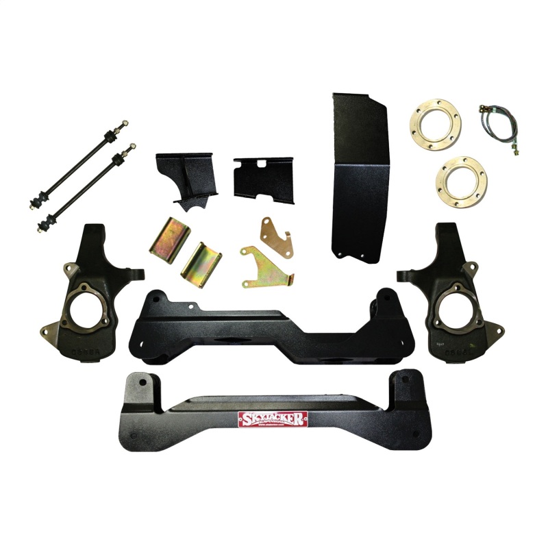 GMC Sierra Suspension Lift Kit - Skyjacker - 6-7 Inch Lift - Black - `14-`17