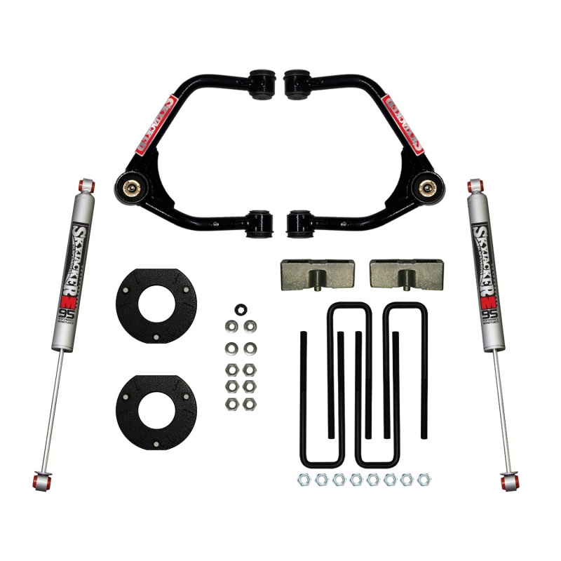 GMC Sierra 1500 Suspension Lift Kit - Skyjacker - 3.5 Inch Lift Kit + Rear M95 Monotube Shocks - `19-`21
