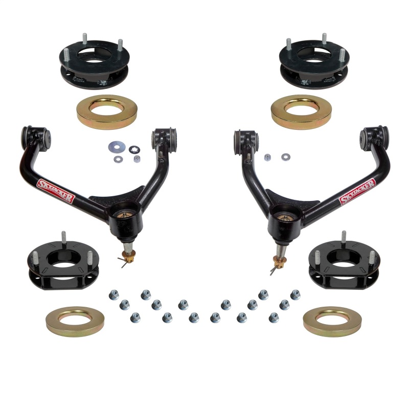Chevrolet 1500 Suspension Lift Kit - Skyjacker - 3in with Front Upper Control Arms, Metal Spacers and Preload Spacers - `21-`23