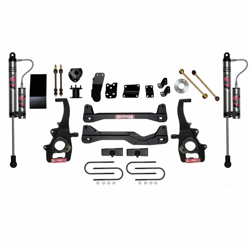 Dodge RAM 1500 Suspension Lift Kit - Skyjacker - 4 Inch KIT with ADX 2.0 Remote Reservoir Shocks - `06-`08