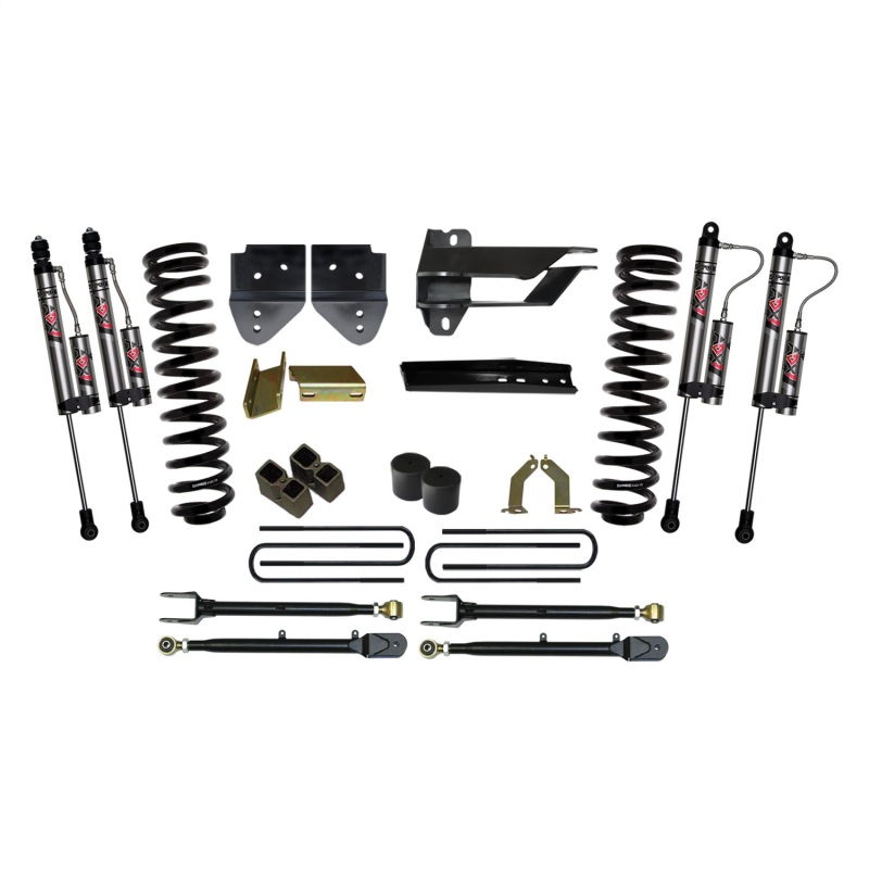 Ford F350 Suspension Lift Kit - Skyjacker - ADX 2.0 Remote Reservoir Monotube Shocks - 2017