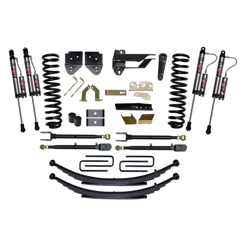 Ford F-350 Suspension Lift Kit - Front + Rear - Skyjacker - 6in SYS with ADX 2.0 Remote Reservoir Monotube Shocks - 2017