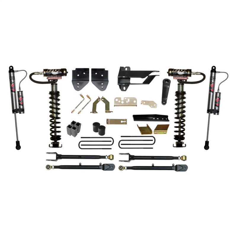 Ford F-350 Suspension Lift Kit - Skyjacker - FOX 2.5 Factory Series Coilover Reservoir + ADX 2.0 Remote Reservoir Monotube Shocks - 2017