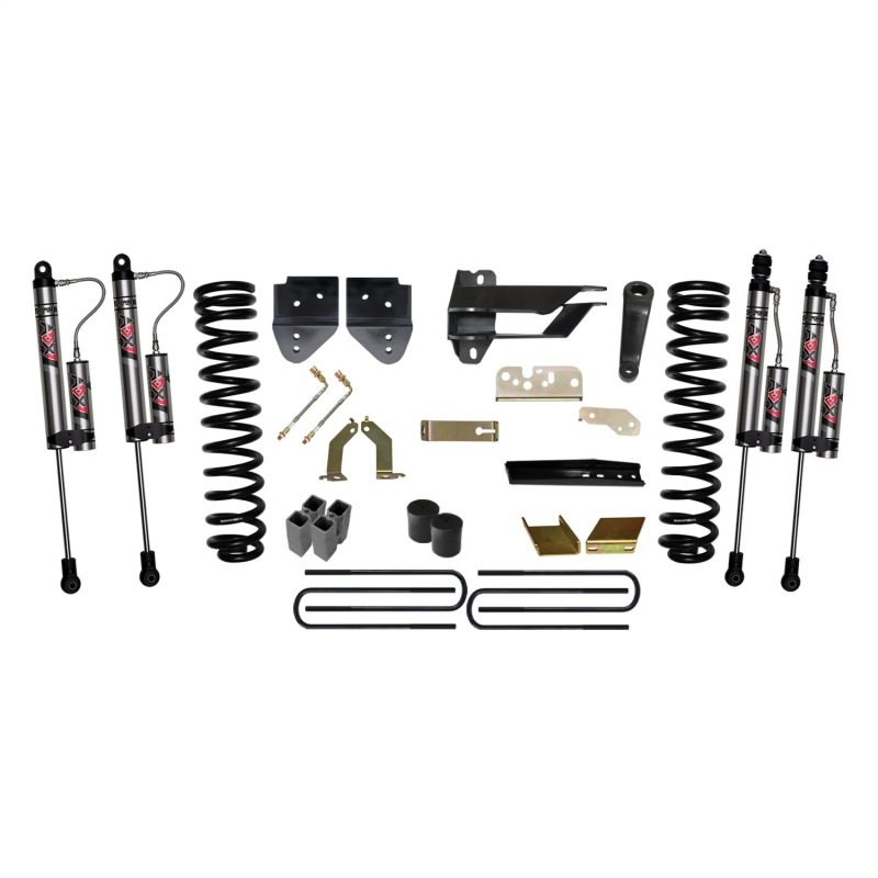 Ford F350 Suspension Lift Kit - Front + Rear - Skyjacker - 6 in. Lift with ADX 2.0 Remote Reservoir Monotube Shocks - 2017