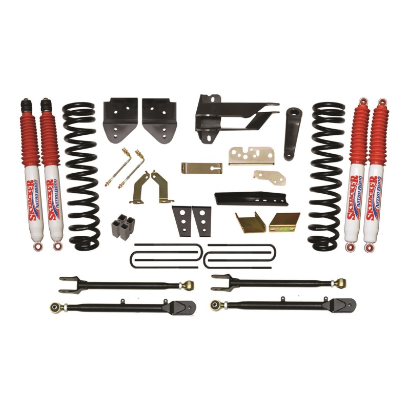 Ford F-350 Suspension Lift Kit - Skyjacker - 8.5 Inch w/Shock - Black - 2017