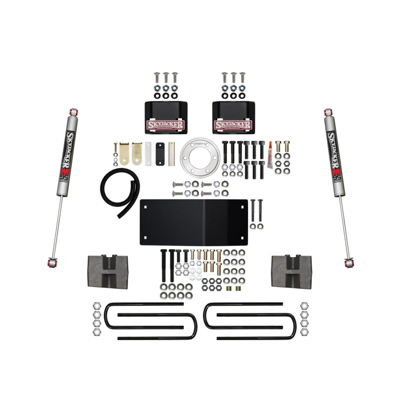 Ford F-150 Suspension Lift Kit - Front + Rear - Skyjacker - 4.5 Inch Lift with M95 Monotube Shocks - 2021