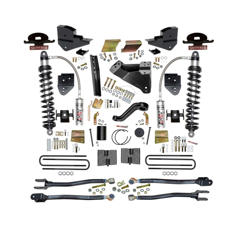 Ford F250 Suspension Lift Kit - Skyjacker - 6 in. ADX 2.5 Coilover with 4-Link Conversion - 2023+