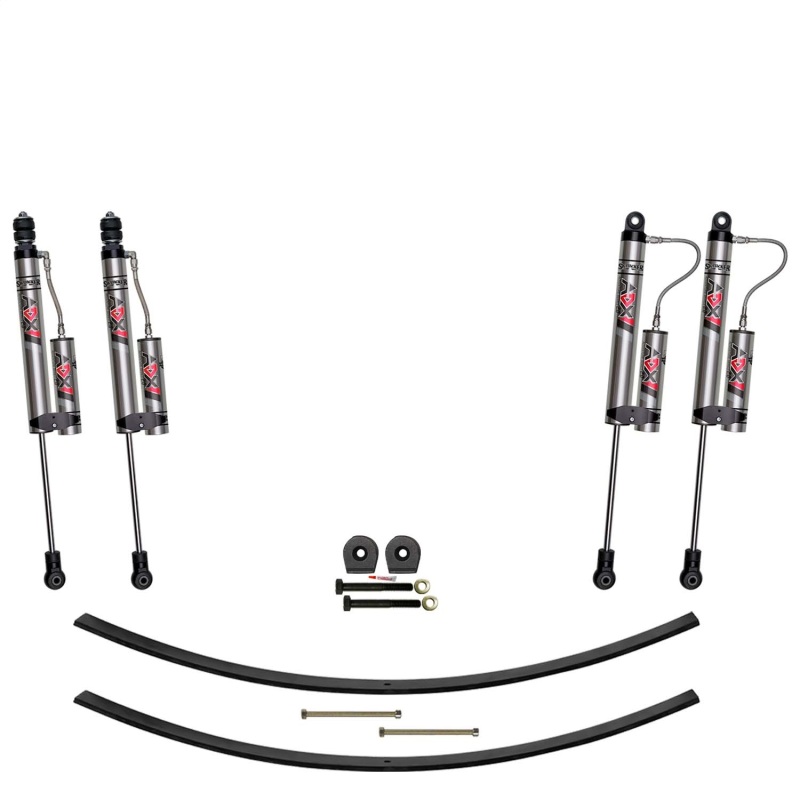 Ford F-250 Suspension Lift Kit - Front + Rear - Skyjacker - 2.5-inch Lift with ADX 2.0 Remote Reservoir Monotube Shocks - `08-`16