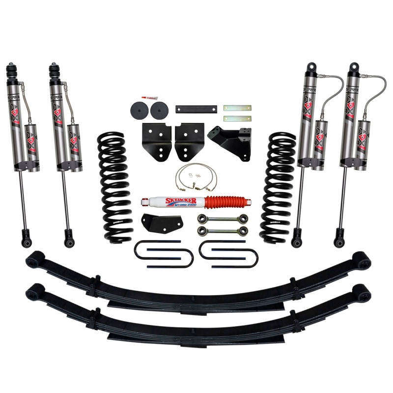 Ford F350 Suspension Lift Kit - Skyjacker - 4 in. Suspension Lift System With ADX 2.0 Remote Reservoir Monotube Shocks - 2008
