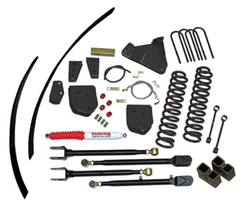 Ford F-350 Suspension Lift Kit - Skyjacker - 8.5In - Black - 2008