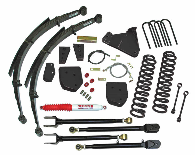 Ford F250 Suspension Lift Kit - Skyjacker - 8.5 Inch SYSTEM - Black - 2008