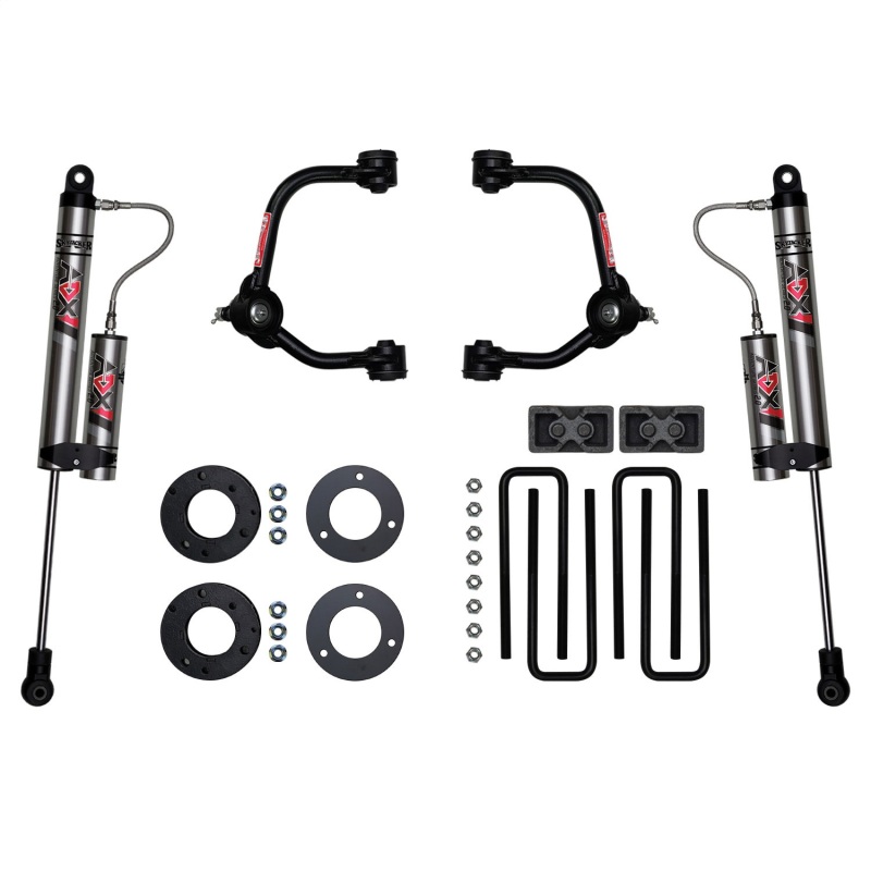 Ford F150 Suspension Lift Kit - Skyjacker - 3 in. Lift with ADX 2.0 Remote Reservoir Shocks - `09-`13