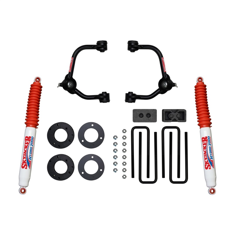 Ford F150 Suspension Lift Kit - Front + Rear - Skyjacker - 3 Inch UPR A-Arm Kit - `09-`13