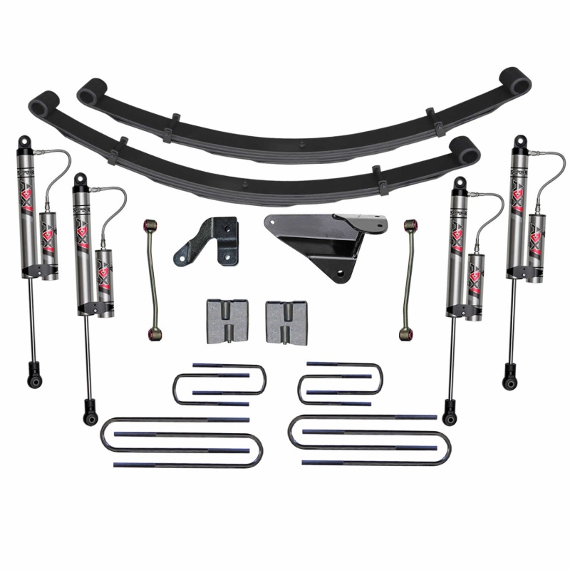 Ford F-350 Suspension Lift Kit - Skyjacker - 6-Inch Lift, ADX 2.0 Remote Reservoir Monotube Shocks, Softride Technology - `00-`04