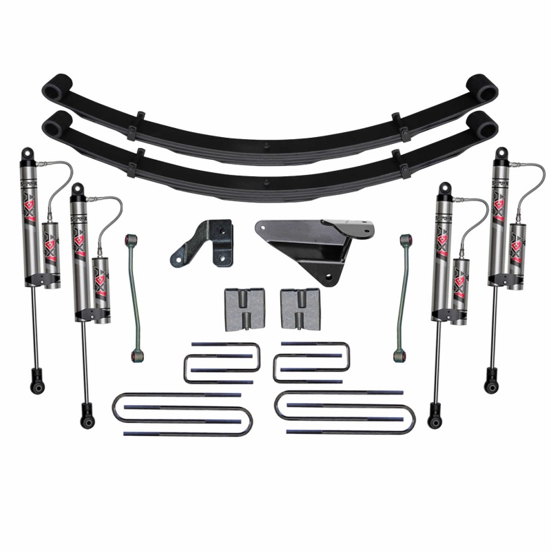Ford F250 Suspension Lift Kit - Front + Rear - Skyjacker - 6-Inch Lift with ADX 2.0 Remote Reservoir Monotube Shocks - `00-`04
