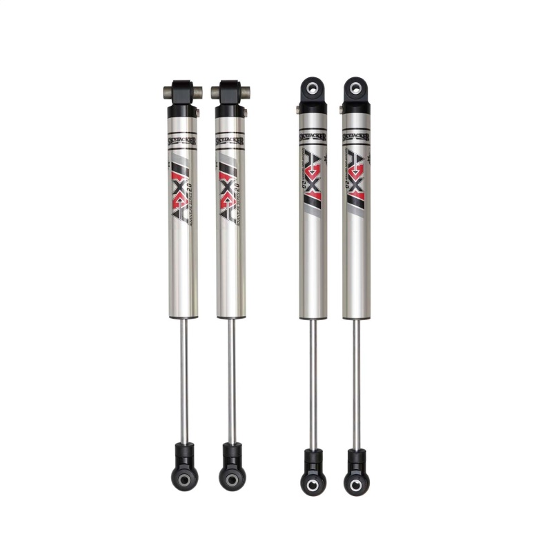 Jeep Gladiator JT Suspension Lift Kit - Skyjacker - ADX M2.0 Aluminum Monotube - Clear Coat Aluminum - `20-`25
