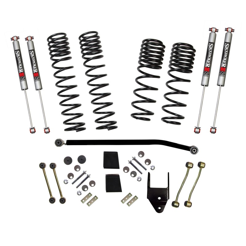 Jeep JL Suspension Lift Kit - Front + Rear - Skyjacker - Dual Rate Long Travel with M95 Mono Shocks - 2020