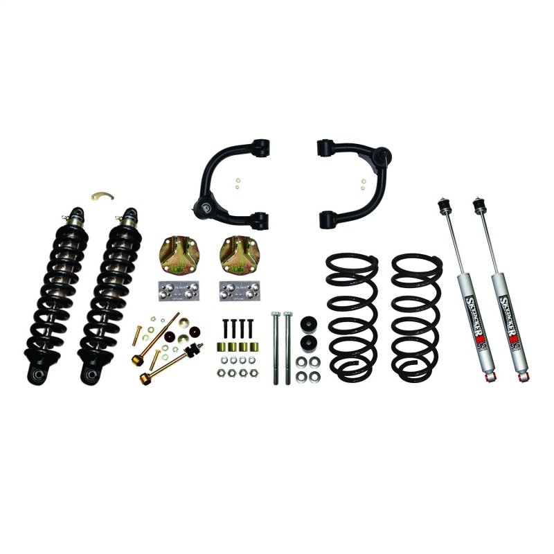 Toyota 4Runner Suspension Lift Kit - Skyjacker - 3 in. Upper A-Arm Kit with Front Coils/Rear Coils/M95 Monotube Shocks - `03-`21