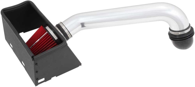 Ram 1500 Performance Air Intake - Spectre - Cold Air Intake Kit with Polished Aluminum Tubing and Black Powder Coated Heat Shield - red - `13-`21 Ram 1500 Performance Air Intake - Spectre - Cold Air Intake Kit with Polished Aluminum Tubing and Black Powder Coated Heat Shield - red - `13-`21