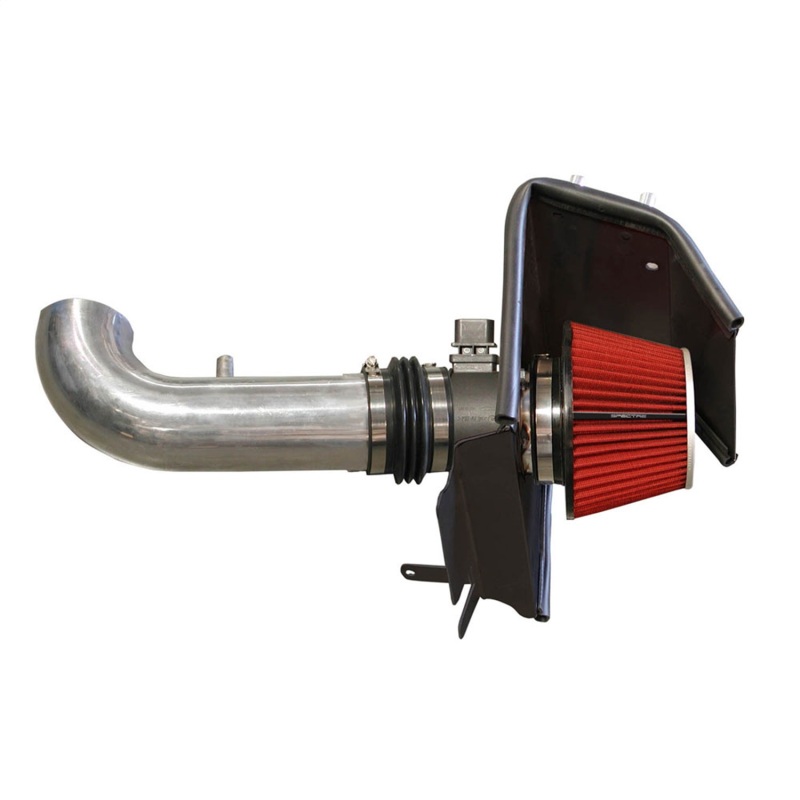 Cadillac CTS Performance Air Intake - Spectre - Polished w/Red Filter - `08-`10 Cadillac CTS Performance Air Intake - Spectre - Polished w/Red Filter - `08-`10