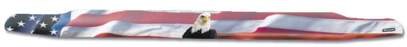 Dodge Ram 2500 Hood Deflector - Stampede - Vigilante Premium - American Flag w/Eagle - `10-`18