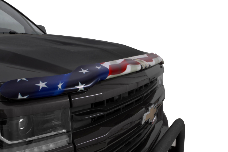 Chevrolet Silverado 2500 Hood Protector - Stampede - Vigilante Premium - American Flag - `99-`02