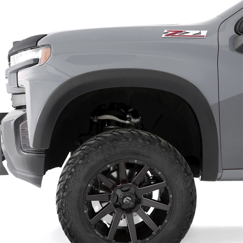 Chevrolet Silverado 1500 Fender Flares - Front - Stampede - Original Riderz - Black - 2019