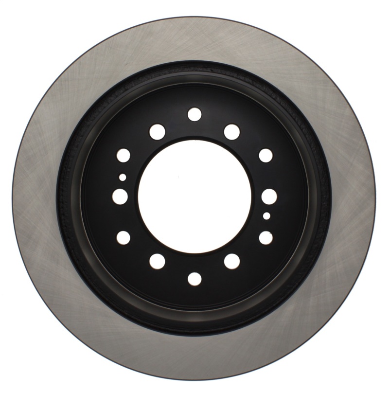 Toyota Sequoia Brake Rotor (1) - Rear - Stoptech - Cryo - Black - `01-`07