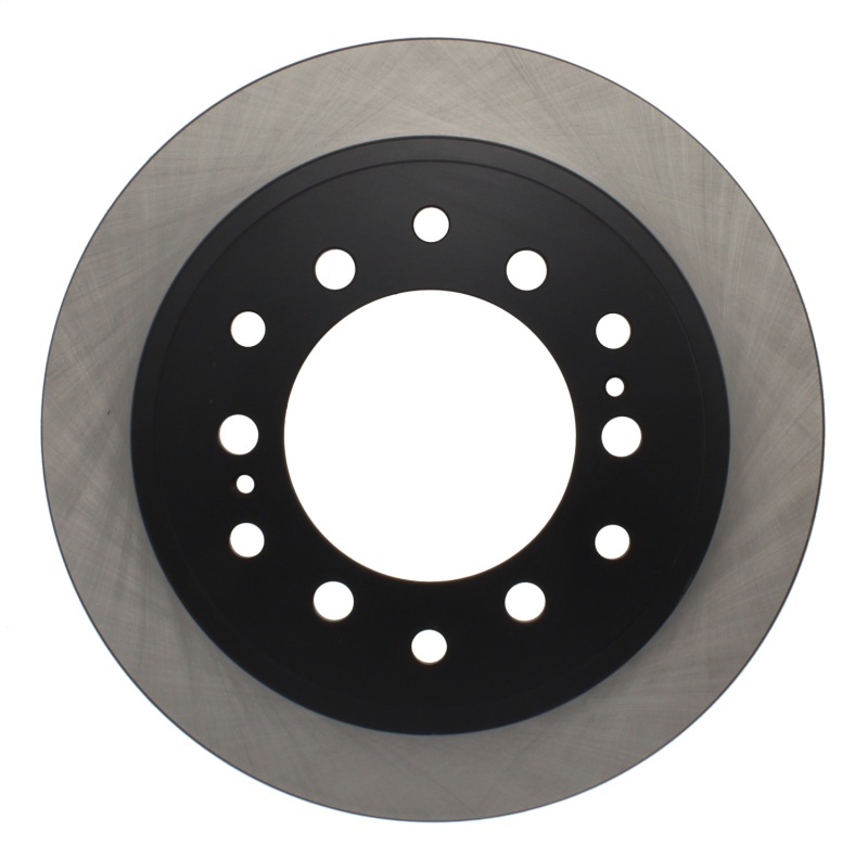 Toyota Sequoia Brake Rotor (1) - Rear - Stoptech - Cryo - Black - `01-`07