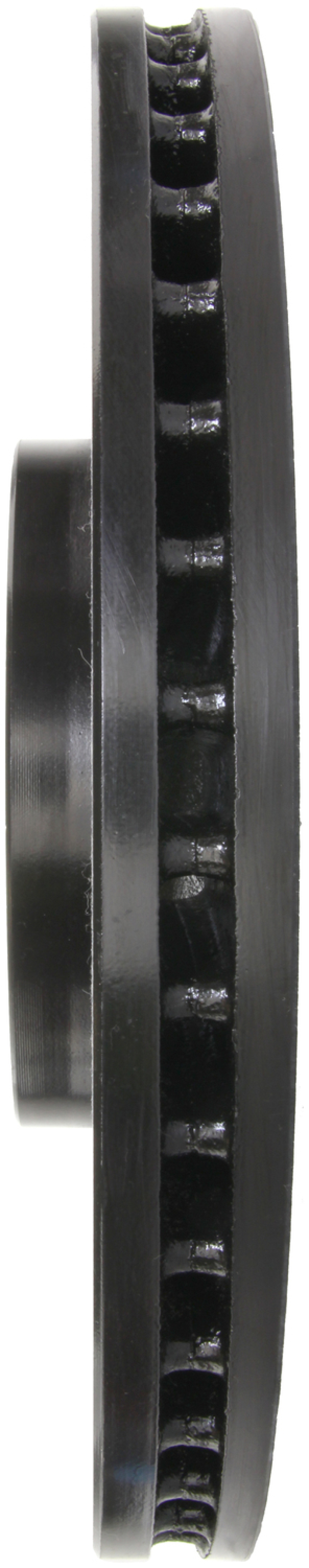 Audi A6 Quattro Brake Rotor (1) - Front Right - Stoptech - Slotted Sport - Black - `99-`04