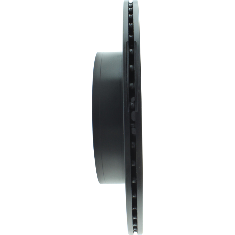 Infiniti M35h Brake Rotor (1) - Rear Left - Stoptech - Slotted Sport - Black - `12-`13