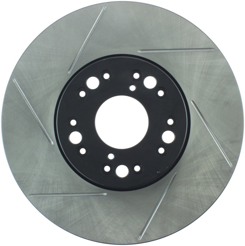 Lexus GS300 Brake Rotor (1) - Front Right - Stoptech - StopTech Slotted Sport - Black - `93-`05