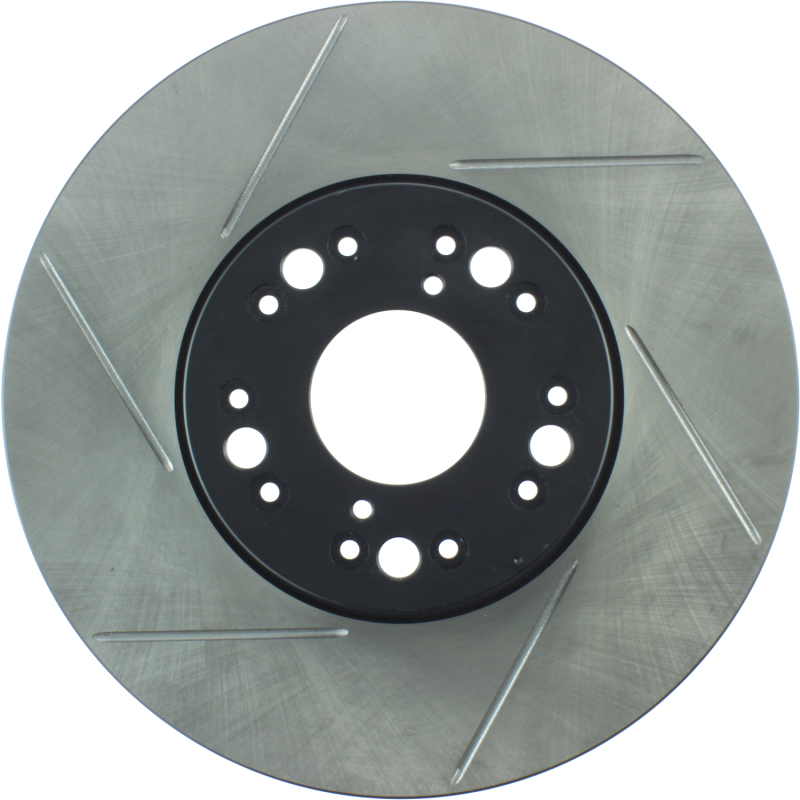 Lexus GS430 Brake Rotor (1) - Front Right - Stoptech - StopTech Slotted Sport - Black - `01-`05