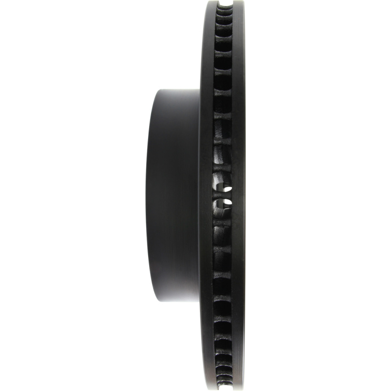 Toyota Sequoia Brake Rotor (1) - Front Right - Stoptech - Slotted Sport - Black - `01-`07